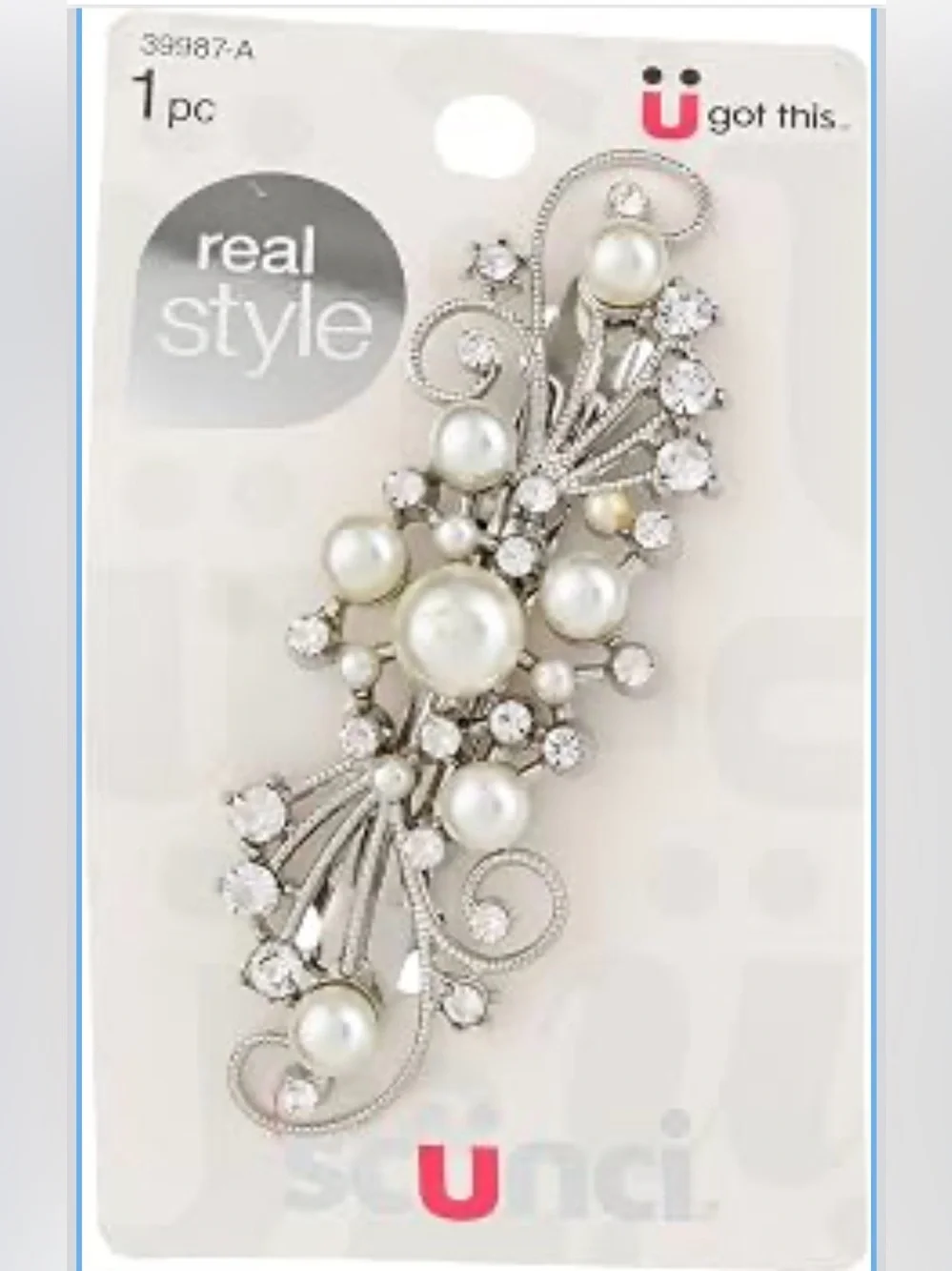 $3 w/ bundle-Rhinestone Hair Barette
